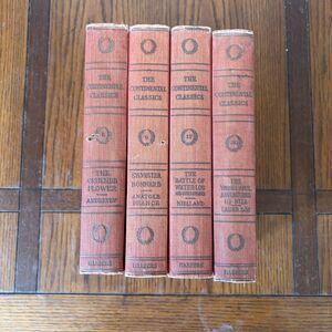 Four Vintage Hardcover "The Continental Classics" Books